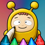 魔法奇数着色(Oddbods Coloring Game)