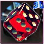 疯狂骰子滚子3D游戏