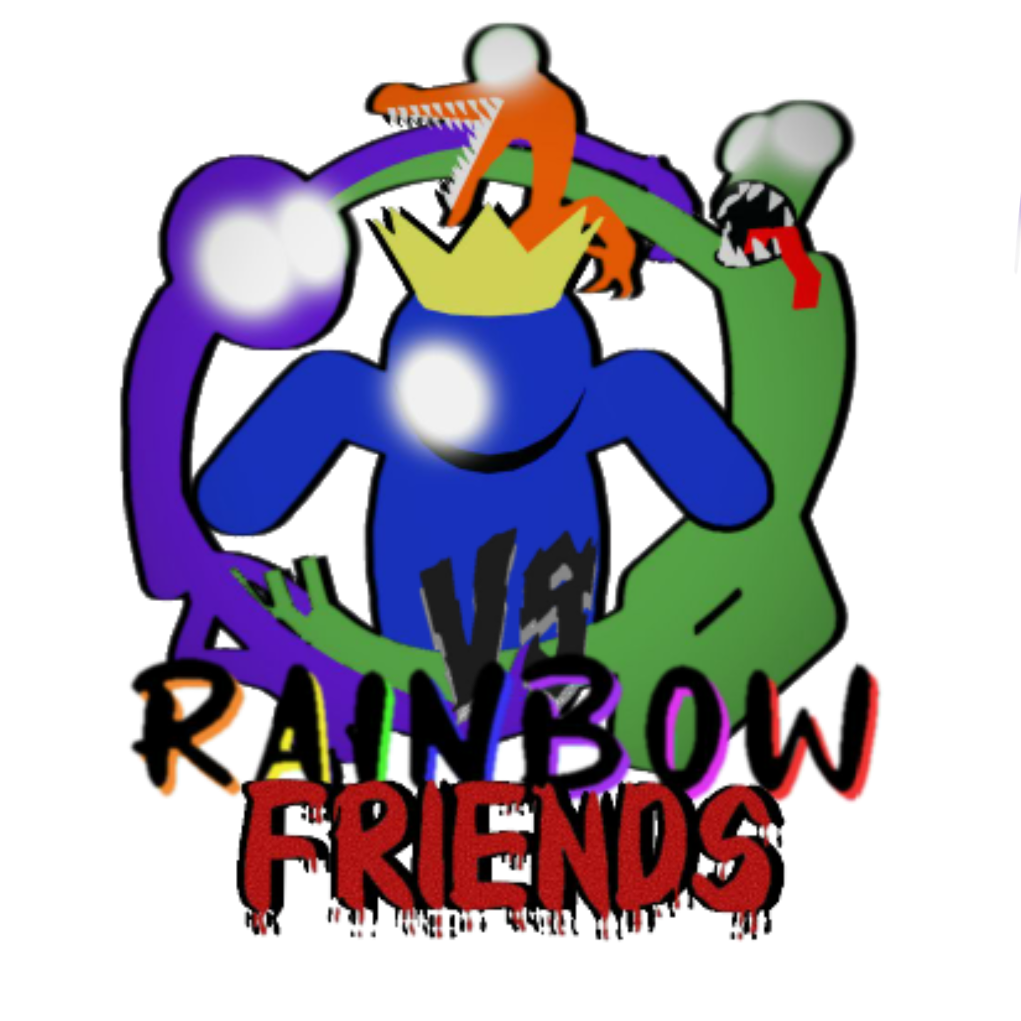 周五夜放克彩虹朋友模组(FNF 彩虹朋友)太下饭