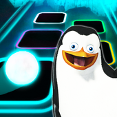 马达加斯加的企鹅主题瓷砖霓虹灯跳v1.0