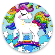 女孩独角兽拼图