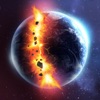 3d模拟星球撞击