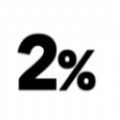 百分之二