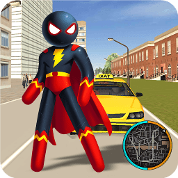 火柴人超能绳索英雄无限金币钻石中文汉化版