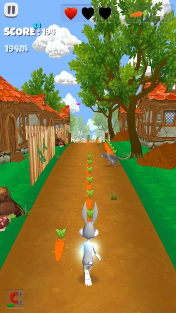 小兔子跑酷3D