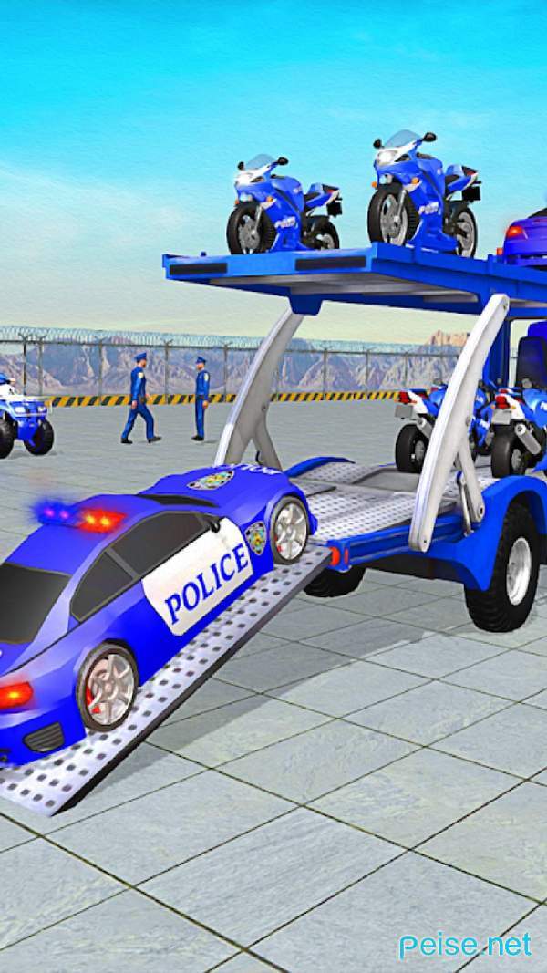 警察运输卡车3D 警察运输卡车3D