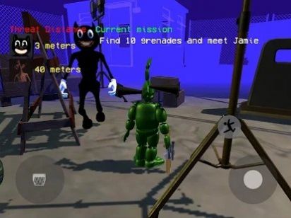 卡通猫与疯狂的警笛头 卡通猫与疯狂的警笛头