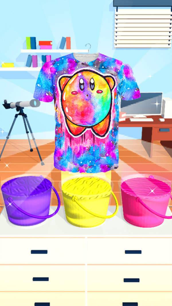 模拟扎染衣服 模拟扎染衣服