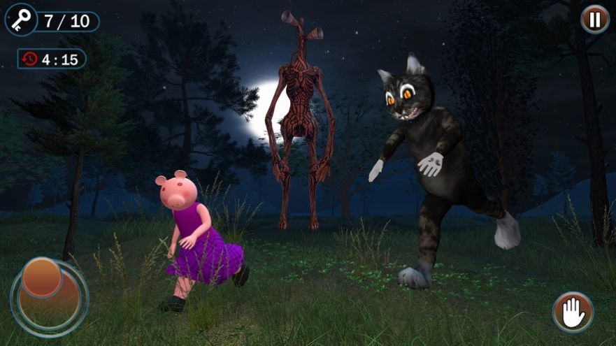 警笛头和小猪章节模式