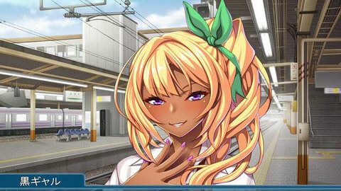 黑辣妹的电车银技 黑辣妹的电车银技