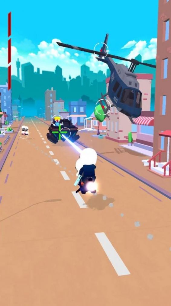 摩托车枪手骑士