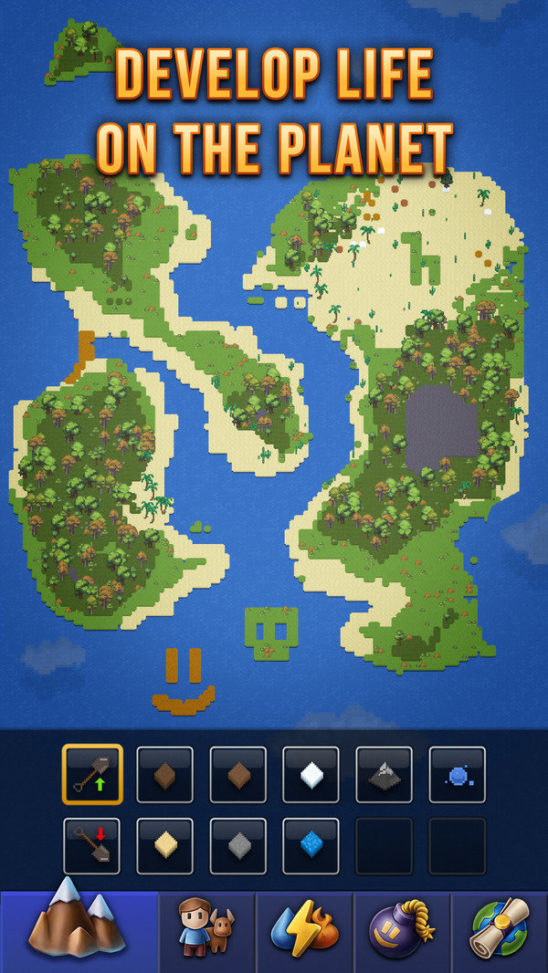 上帝之手创造世界