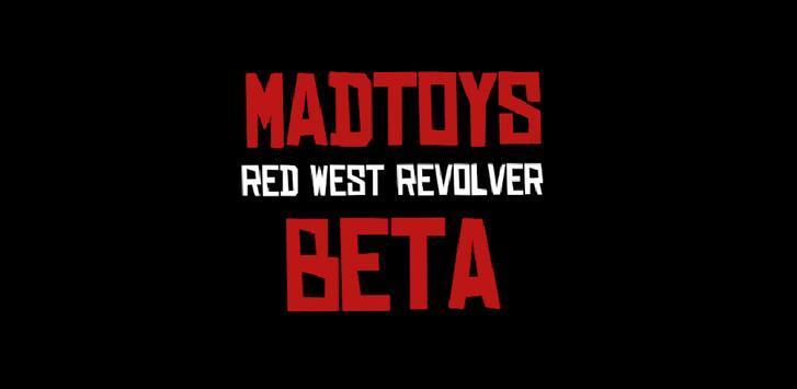 像素红色左轮手枪