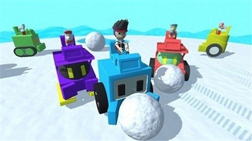 爪子莱德雪球巡逻3D对战 爪子莱德雪球巡逻3D对战