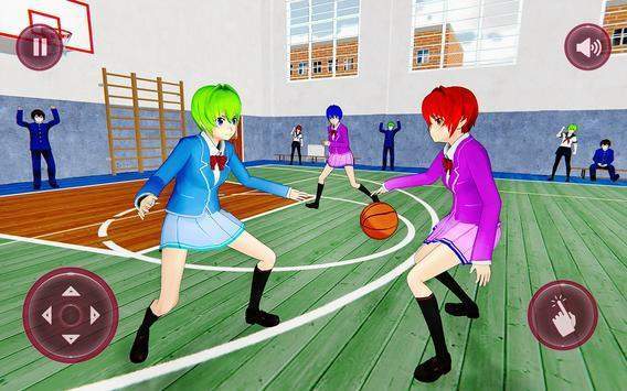 动漫女孩校园模拟