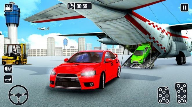 现代汽车运输车3D