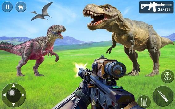 野生恐龙狩猎射击