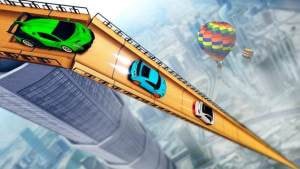 空中赛道汽车特技挑战赛