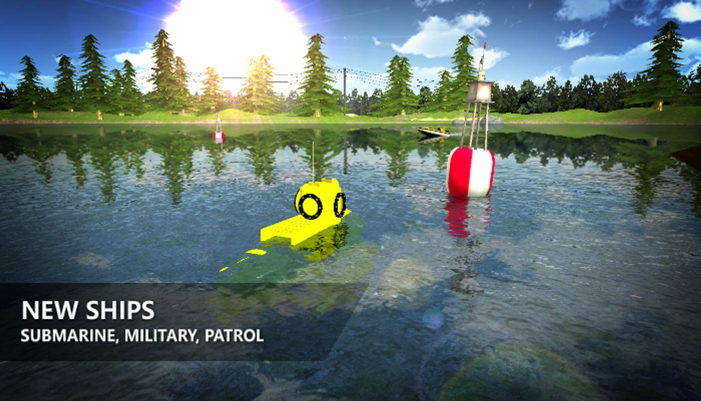 玩具遥控船模拟器