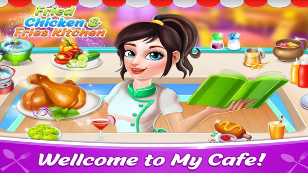 油炸鸡快餐烹饪 油炸鸡快餐烹饪