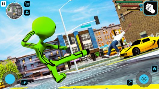 火柴人绳索英雄格斗