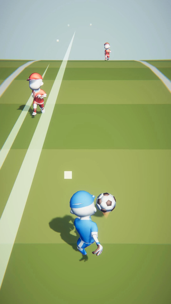 有趣的足球运动员