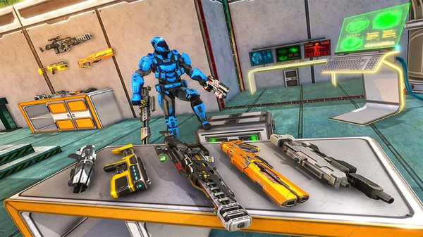 真实反恐机器人射击