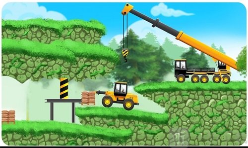 小小叉车模拟运输