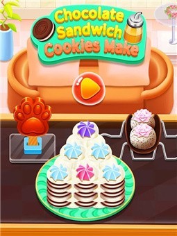 巧克力夹心饼干制作