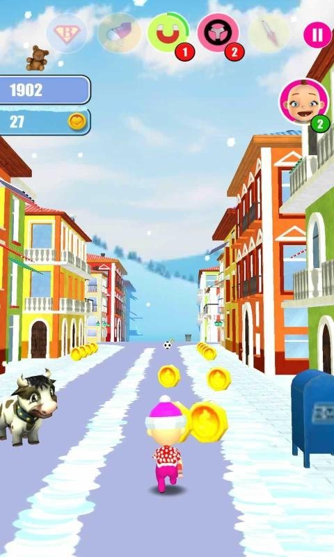婴儿雪地酷跑 婴儿雪地酷跑