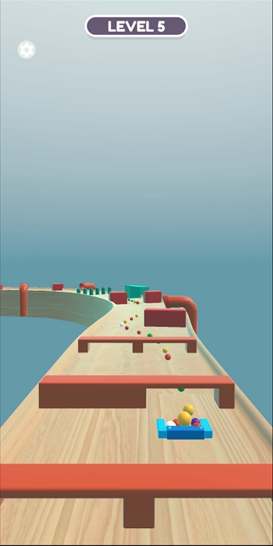 捡球跑