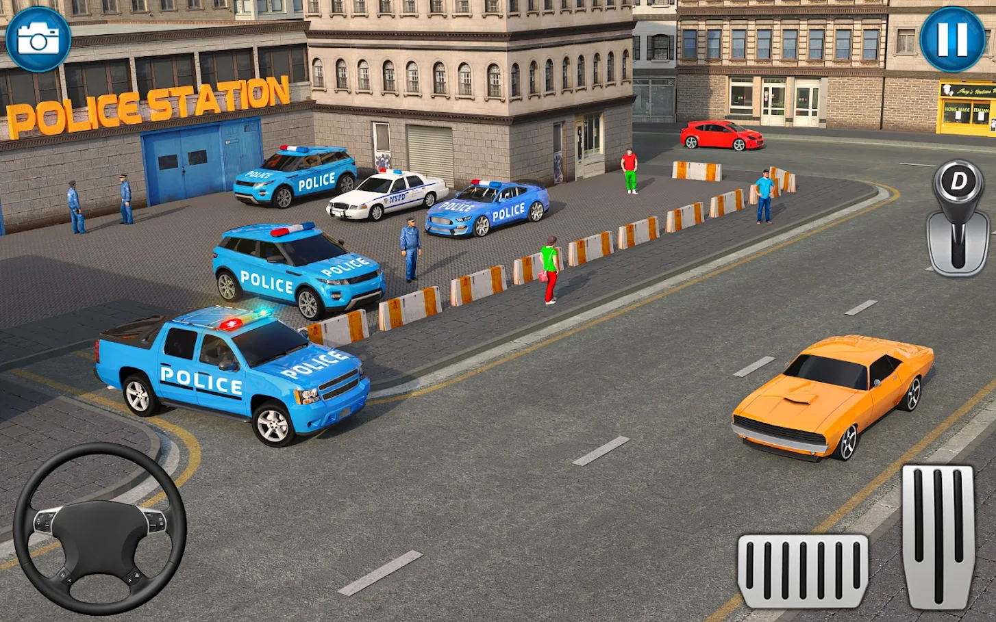 Police Car Driving School