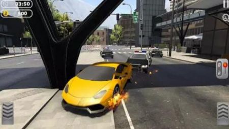 美国城市警车追逐