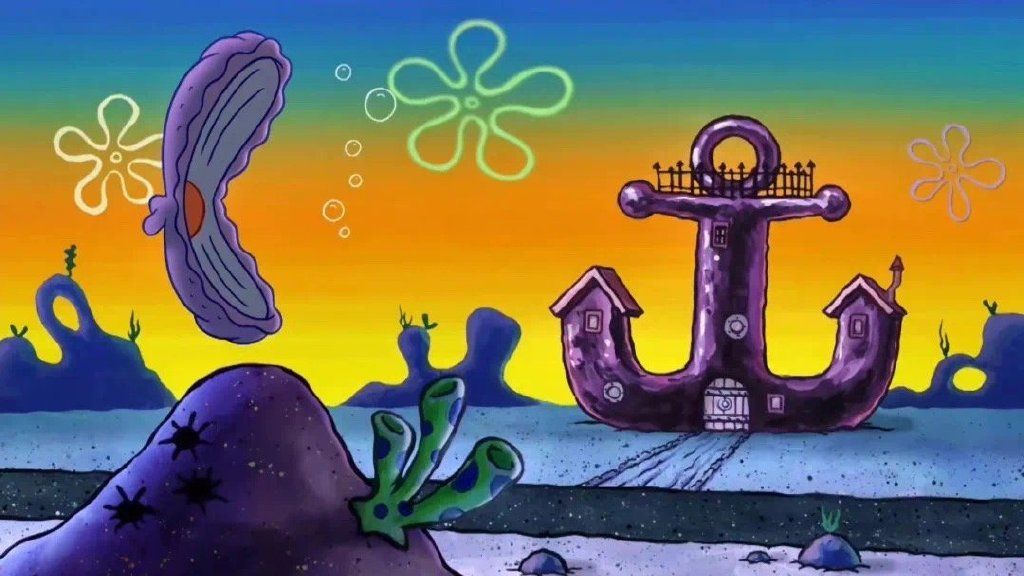 微信农场养海绵宝宝背景图片