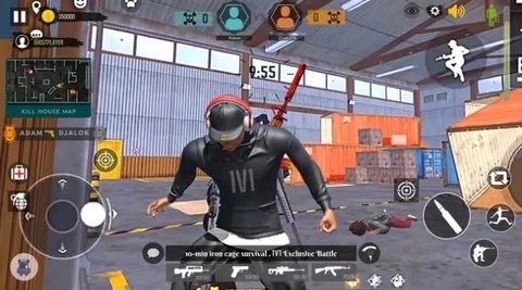 小队生存1V1冲突小队