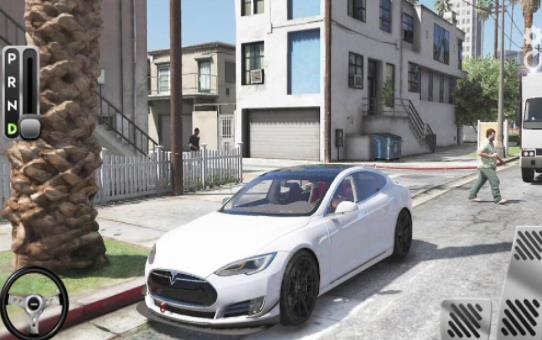 S型特斯拉电动车