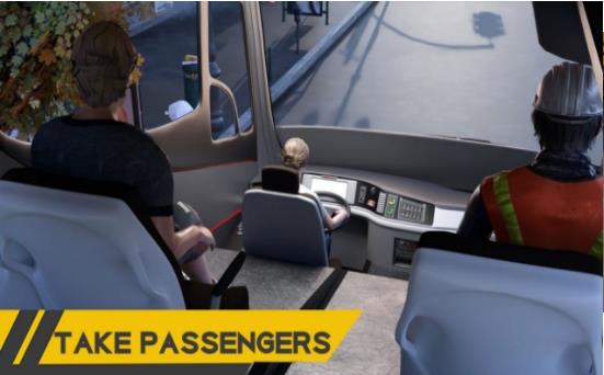 3D现代巴士驾驶模拟