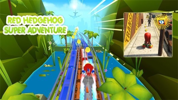 地铁刺猬冒险 地铁刺猬冒险