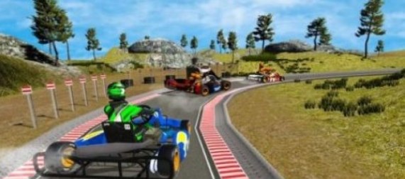 海滩卡丁车特技车手