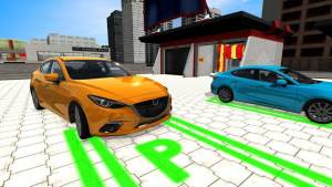 汽车服务站停车场 汽车服务站停车场