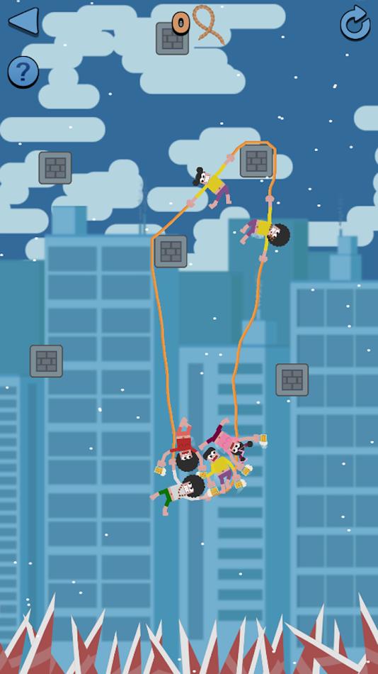 秋季男孩绳索救援 秋季男孩绳索救援