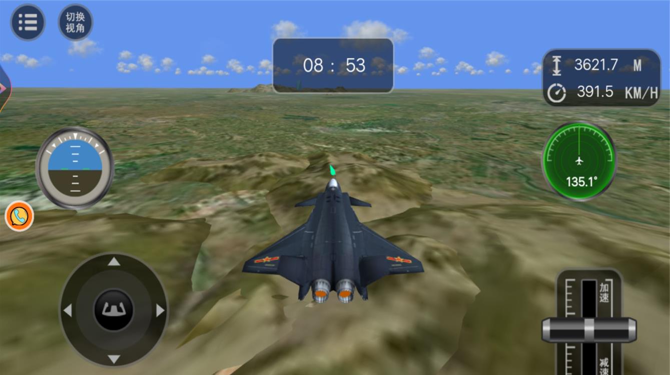 舰载机训练模拟 舰载机训练模拟