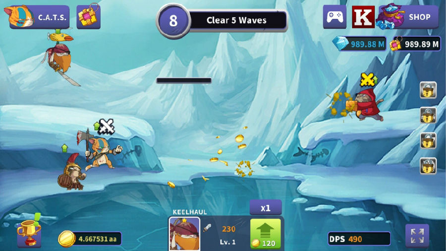 点击猫之战破解版