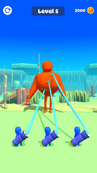 把怪物拉下来3D