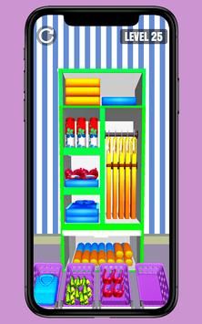 衣柜组织填充排序3D 衣柜组织填充排序3D