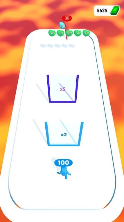 吹气球对战 吹气球对战