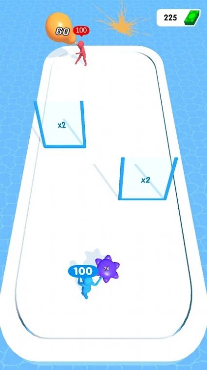 吹气球对战 吹气球对战