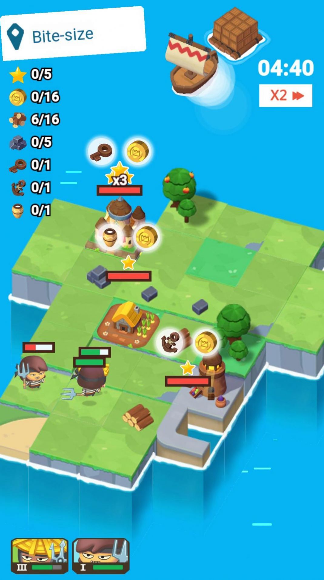 空闲岛合并 空闲岛合并