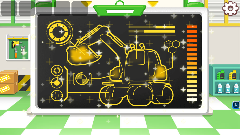 迷你城市挖掘机大赛