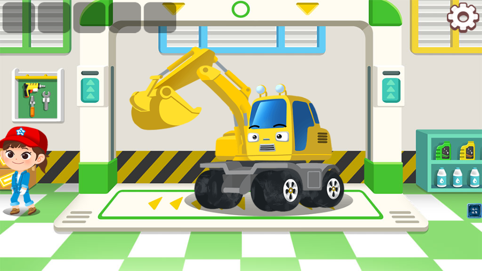 迷你城市挖掘机大赛